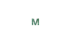 IX M Silver Stud w. Zirconia