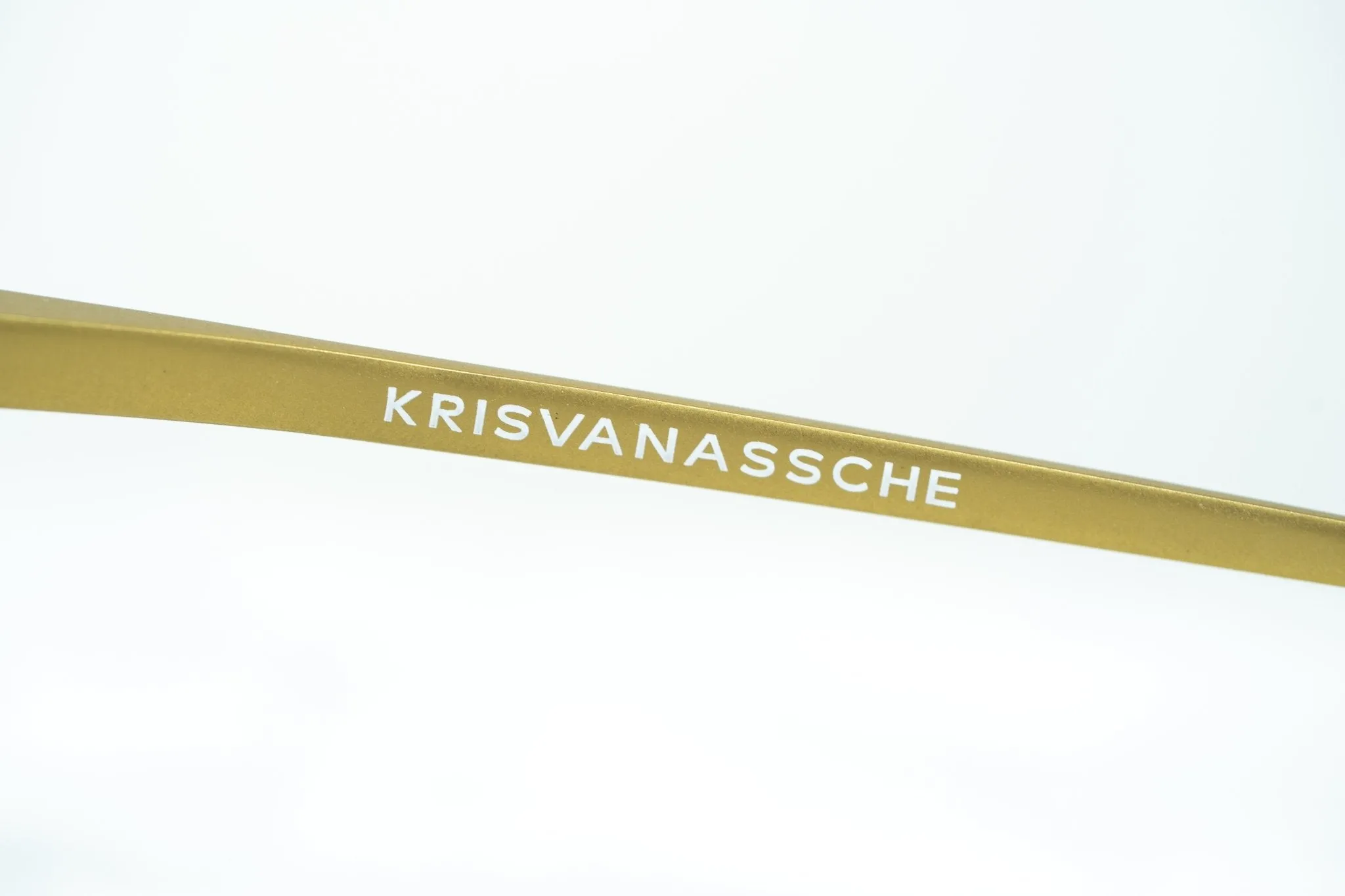 Kris Van Assche Men's Sunglasses D-Frame Bronze and Red Revo KVA76C5SUN
