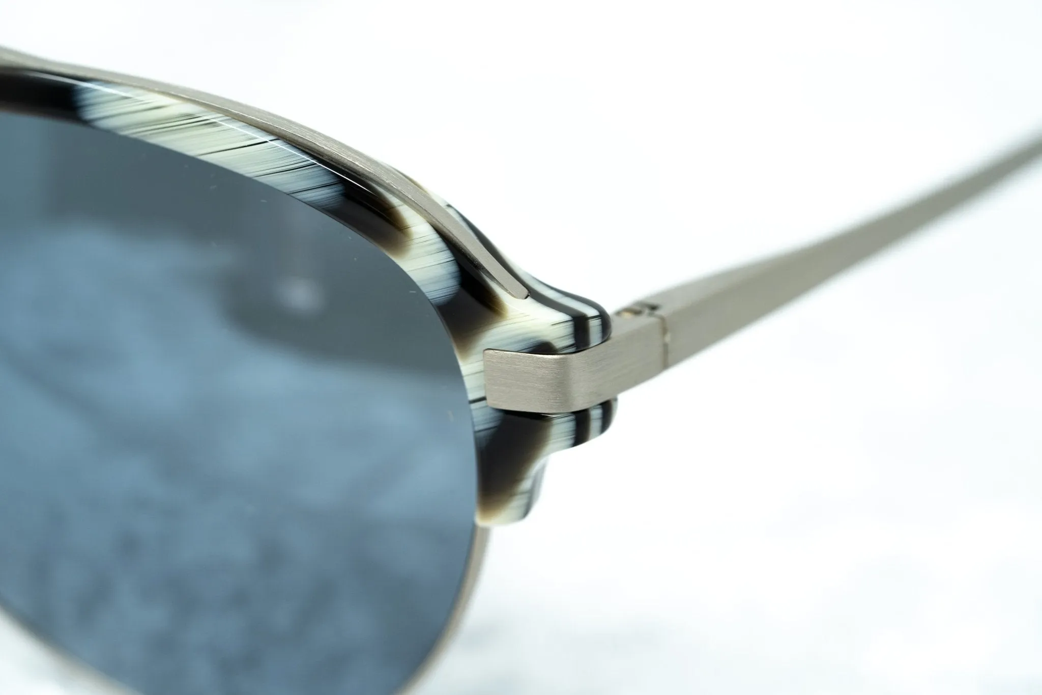 Kris Van Assche Men's Sunglasses Silver and Blue KVA74C4SUN