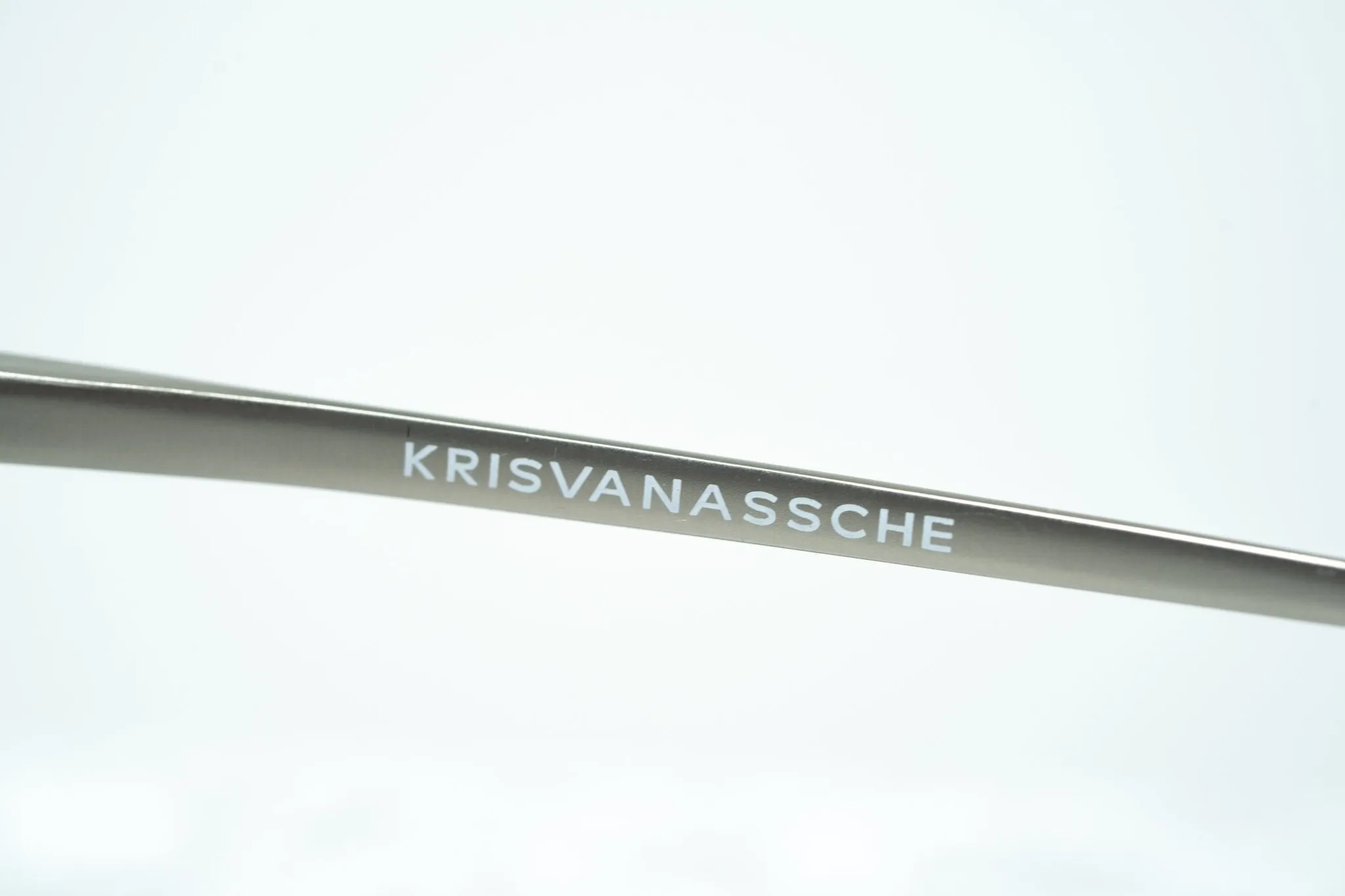 Kris Van Assche Men's Sunglasses Silver and Blue KVA74C4SUN