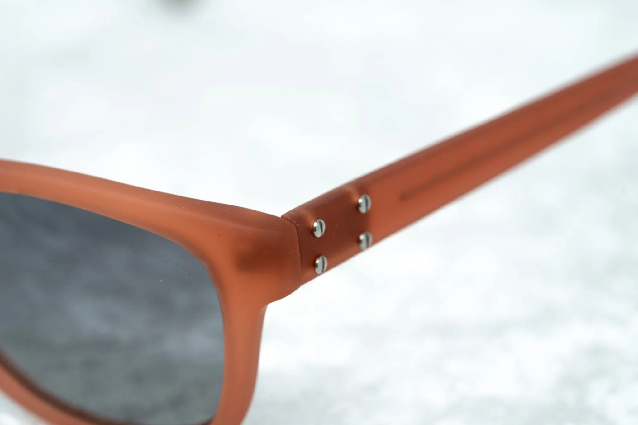 Kris Van Assche Sunglasses D-frame Orange and Grey