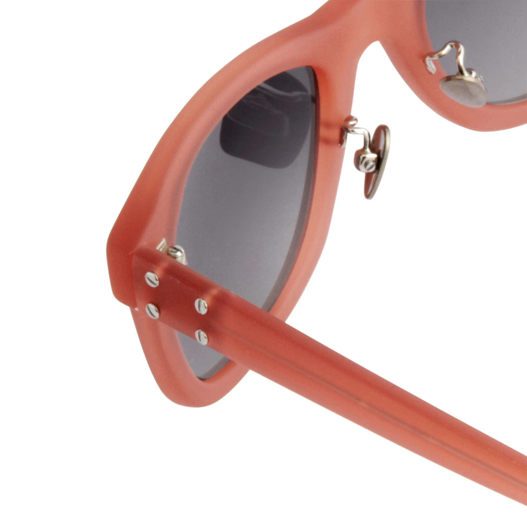 Kris Van Assche Sunglasses D-frame Orange and Grey