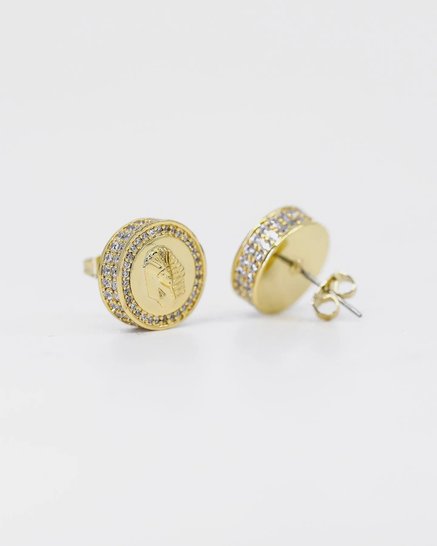 Last Kings Pharaoh Earrings Gold