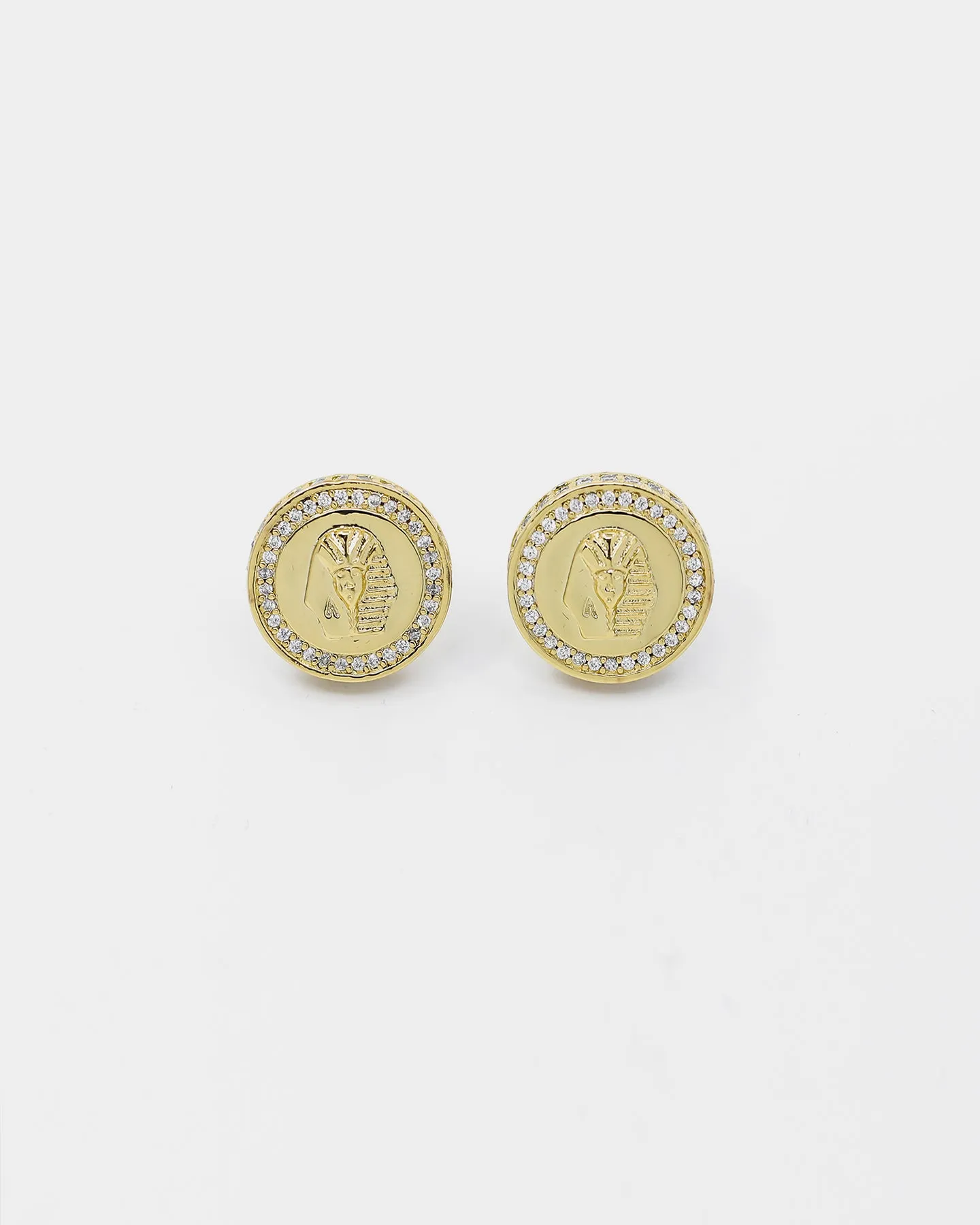 Last Kings Pharaoh Earrings Gold