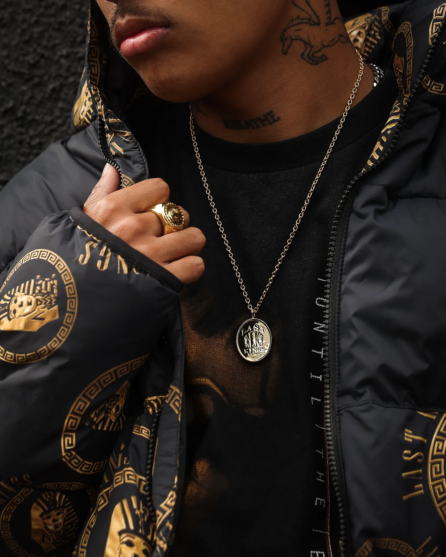 Last Kings Royalty Division Necklace Gold