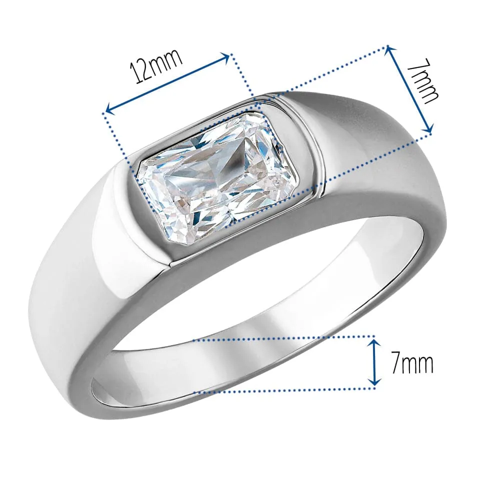 Le Mans Solitaire Ring