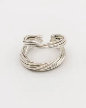 Liana Silver Ear Cuff
