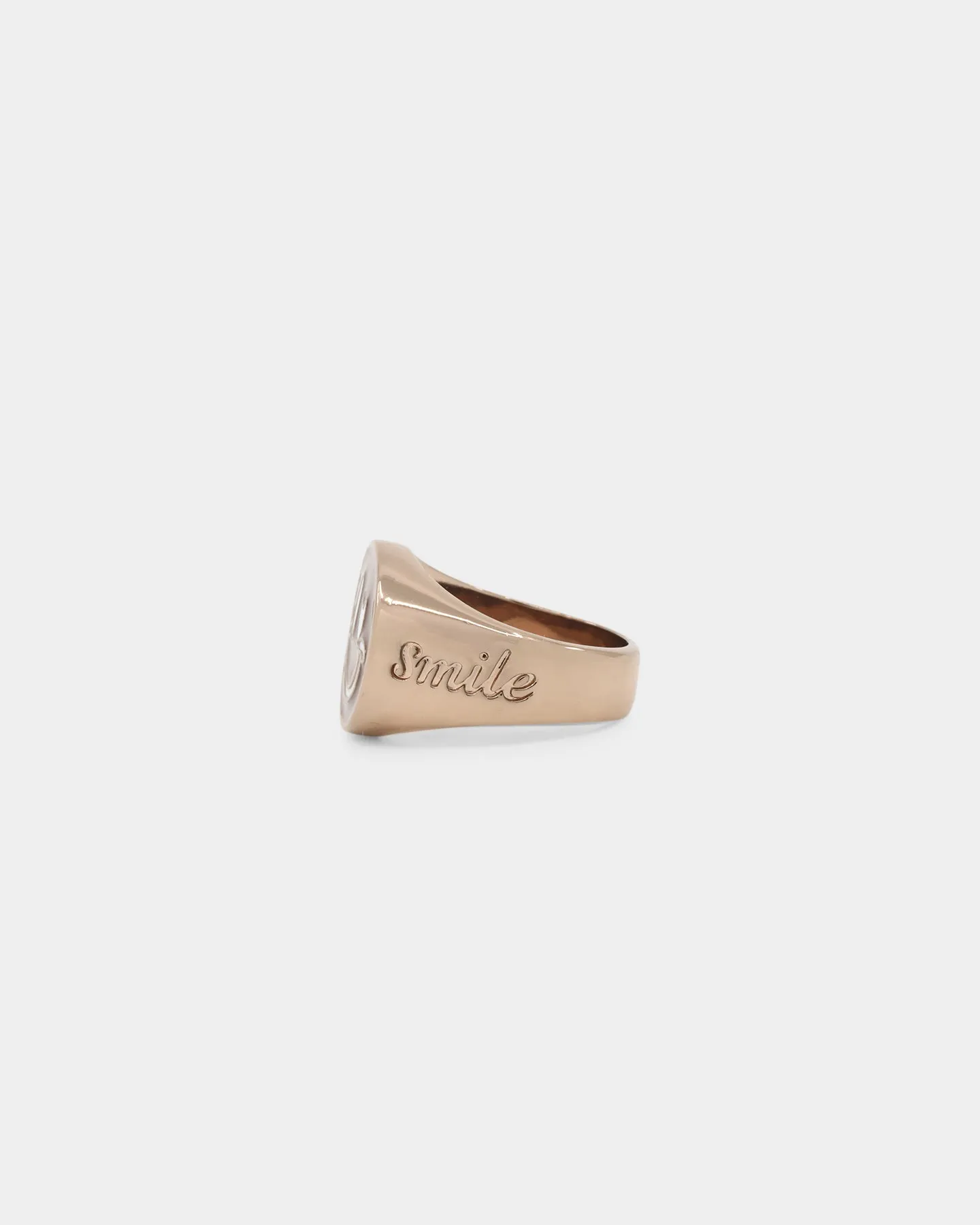Loiter Don't Smile Ring Brown