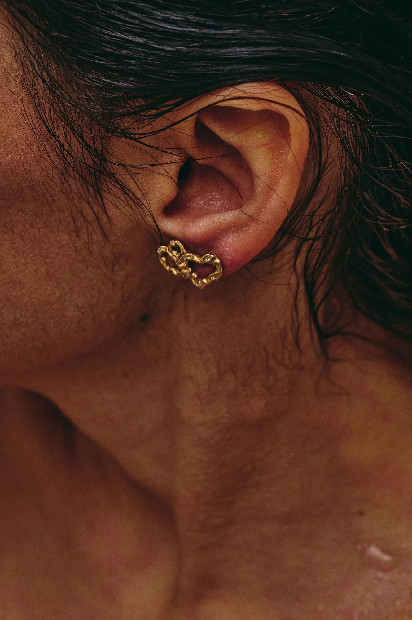 Love me 18K Gold Earrings