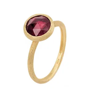Marco Bicego Jaipur 18ct Yellow Gold Garnet Ring