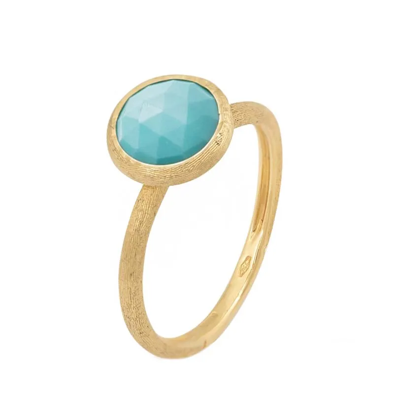 Marco Bicego Jaipur 18ct Yellow Gold Turquoise Ring