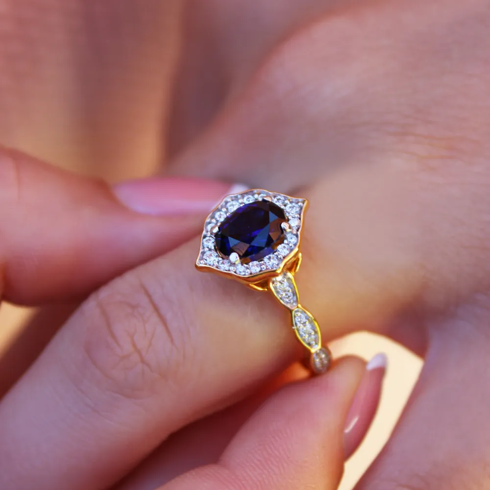 Marie Antoinette Tru-Sapphire Ring