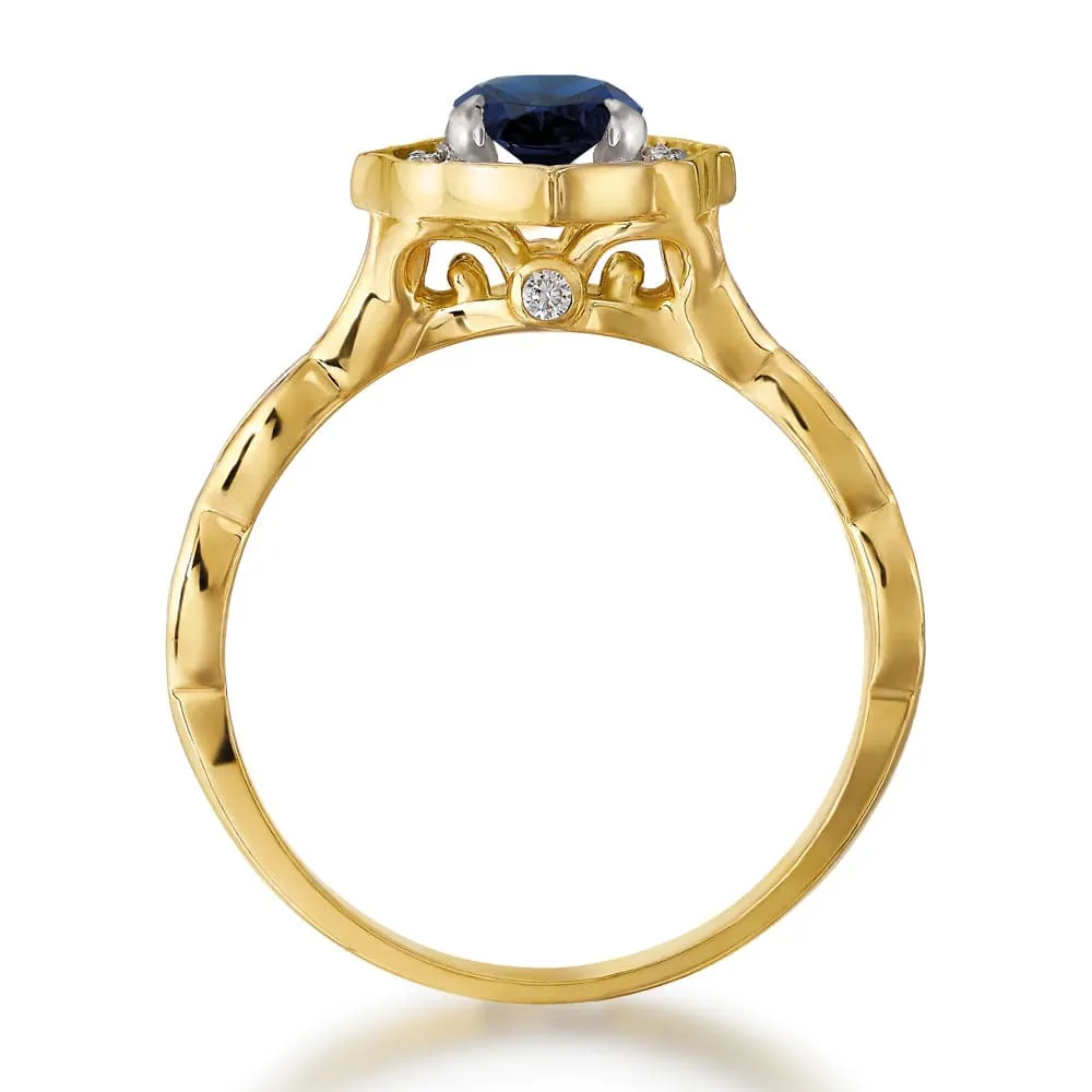 Marie Antoinette Tru-Sapphire Ring