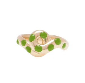 Maxi Loop Ring 9K Gold Ring