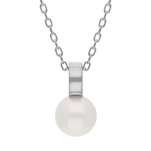 Mikimoto Classic 18ct White Gold White Akoya Pearl Necklace