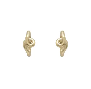 Mini Loop 9K Gold Huggies