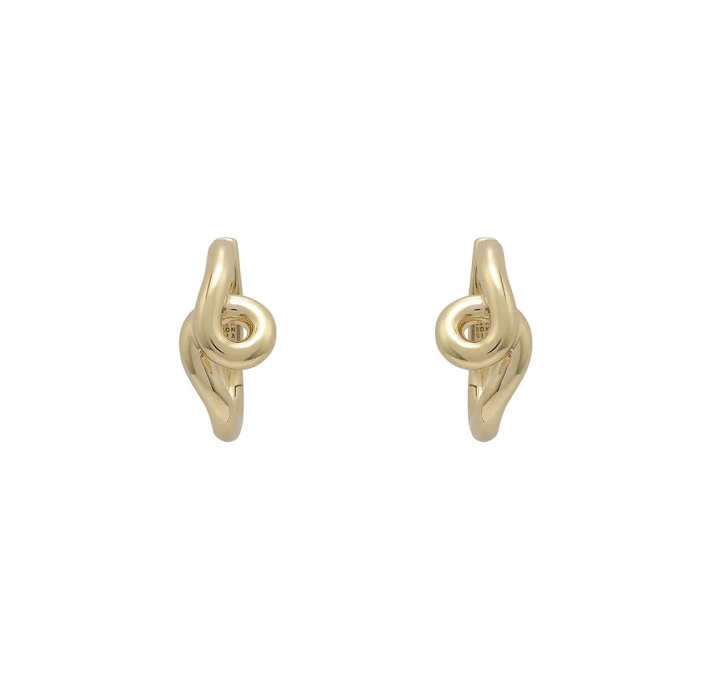 Mini Loop 9K Gold Huggies