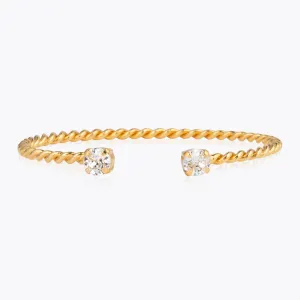 Mini Twisted Bracelet / Crystal Caroline Svedbom