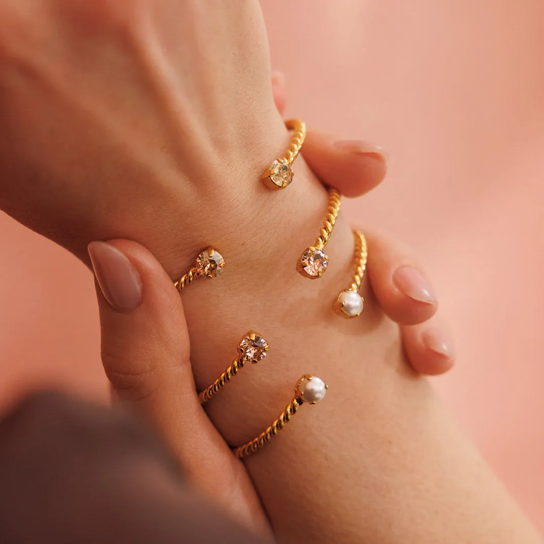 Mini Twisted Bracelet / Golden Shadow Caroline Svedbom
