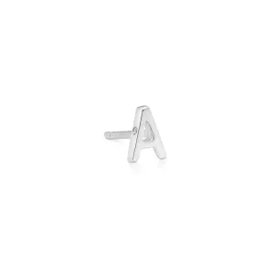 My A 18K Whitegold Stud w. Diamond