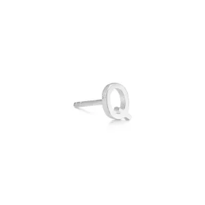 My Q 18K Whitegold Stud w. Diamond