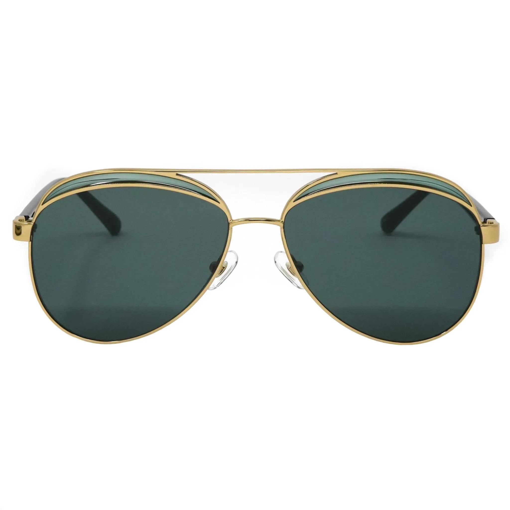 NO 21 Sunglasses Gold and Green