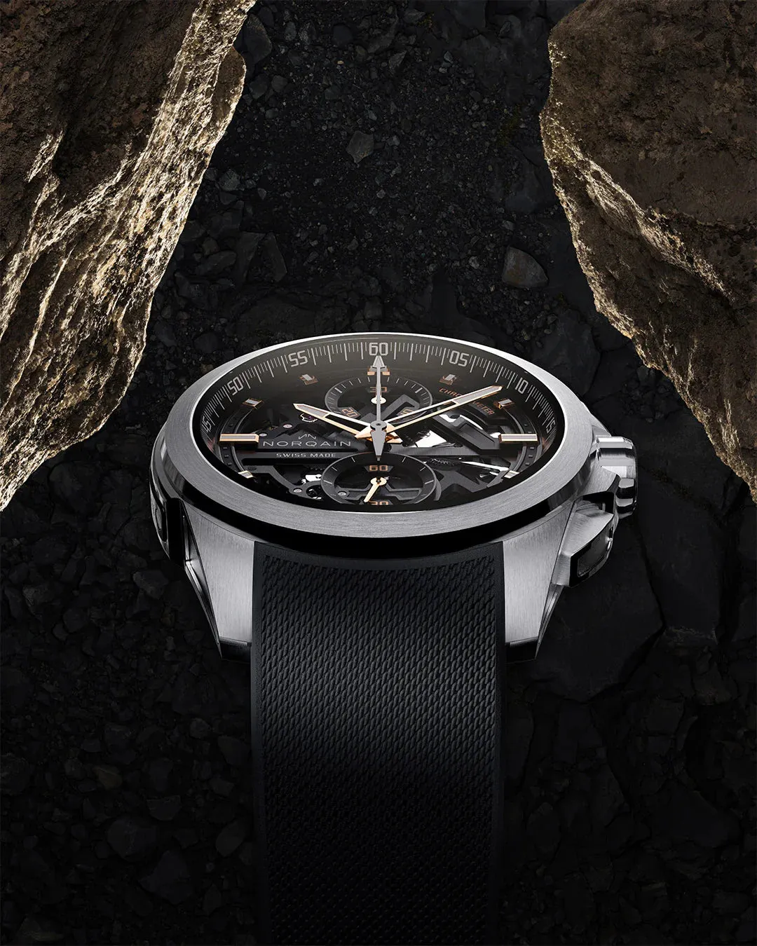 Norqain Independence Skeleton Chrono 42mm Watch