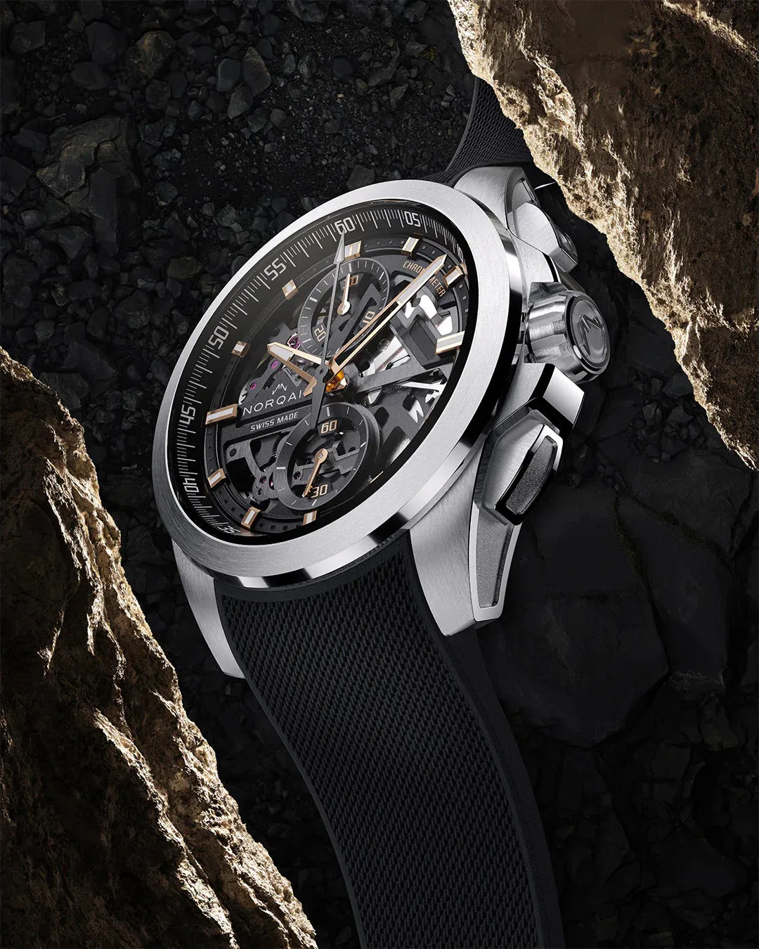 Norqain Independence Skeleton Chrono 42mm Watch