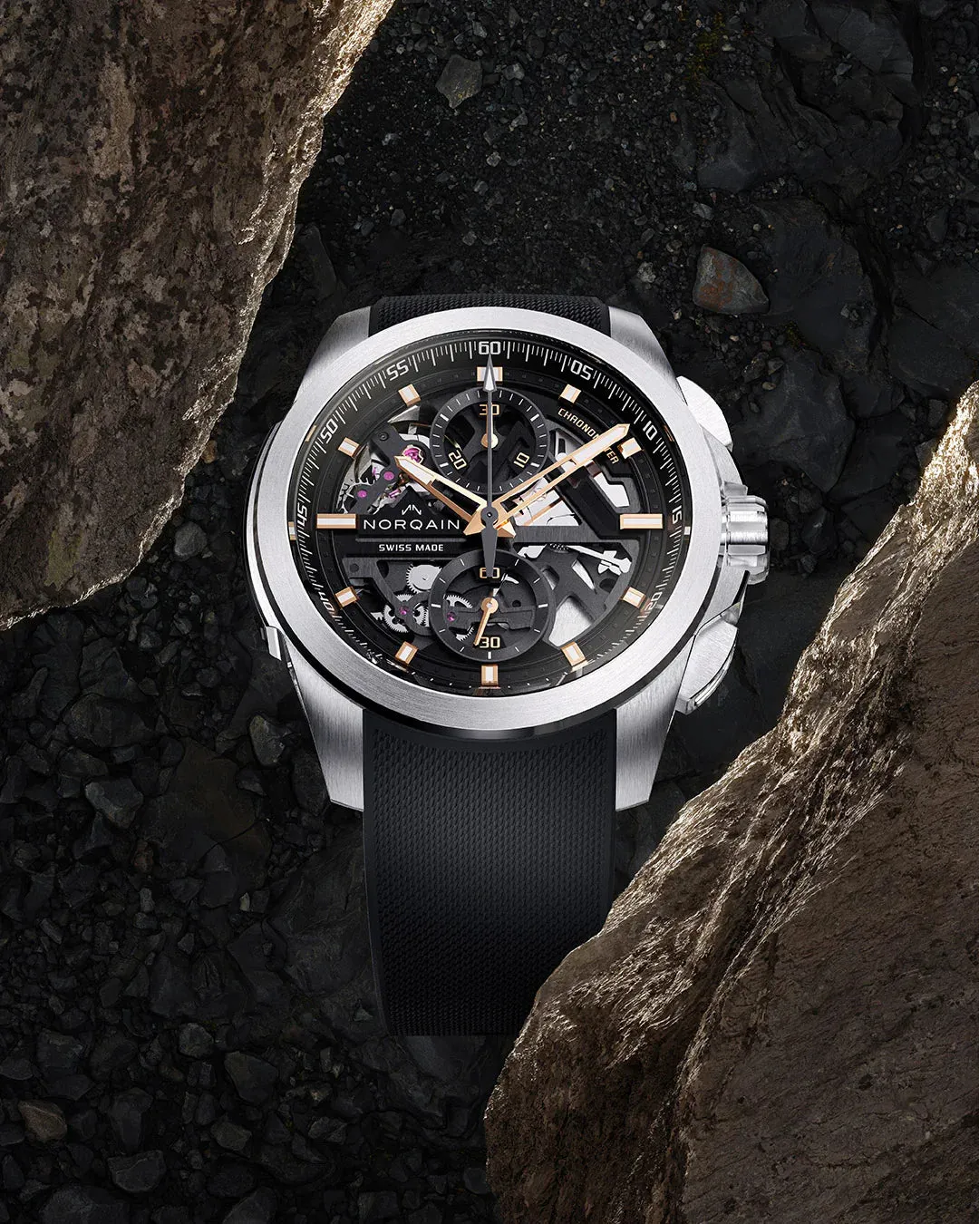 Norqain Independence Skeleton Chrono 42mm Watch