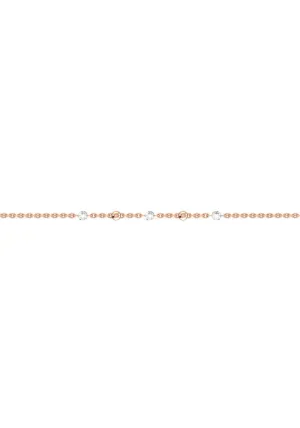 Nude 18K Rosegold Bracelet w. Lab-Grown Diamonds