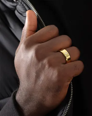 NXS Iced Definitive Ring Iced Gold