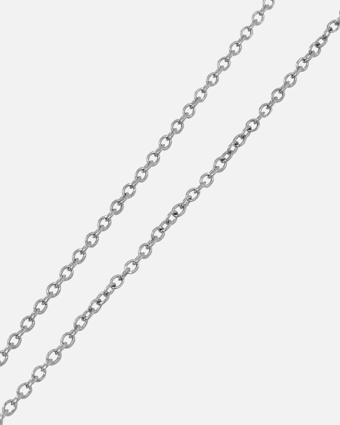 NXS Wing Necklace White Gold