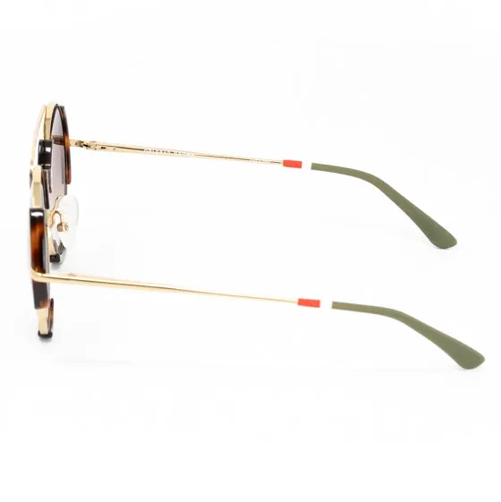 Orlebar Brown x Linda Farrow Gold Sunglasses OB49C2SUN