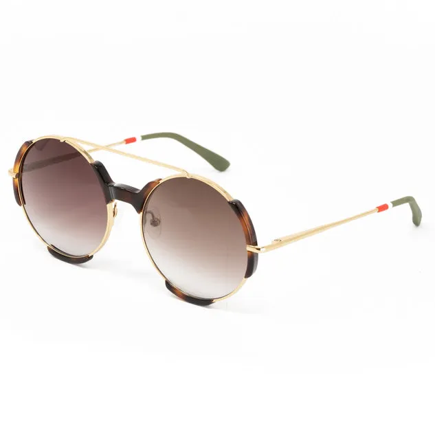 Orlebar Brown x Linda Farrow Gold Sunglasses OB49C2SUN