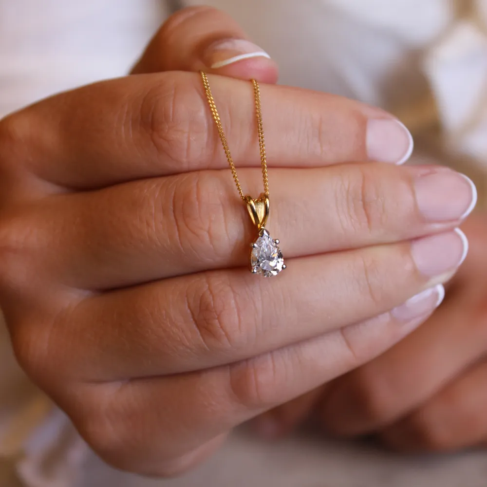 Pear Cut Pendant