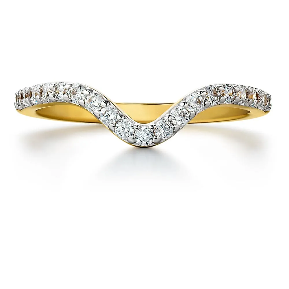 Pear Cut Solitaire Ring Set