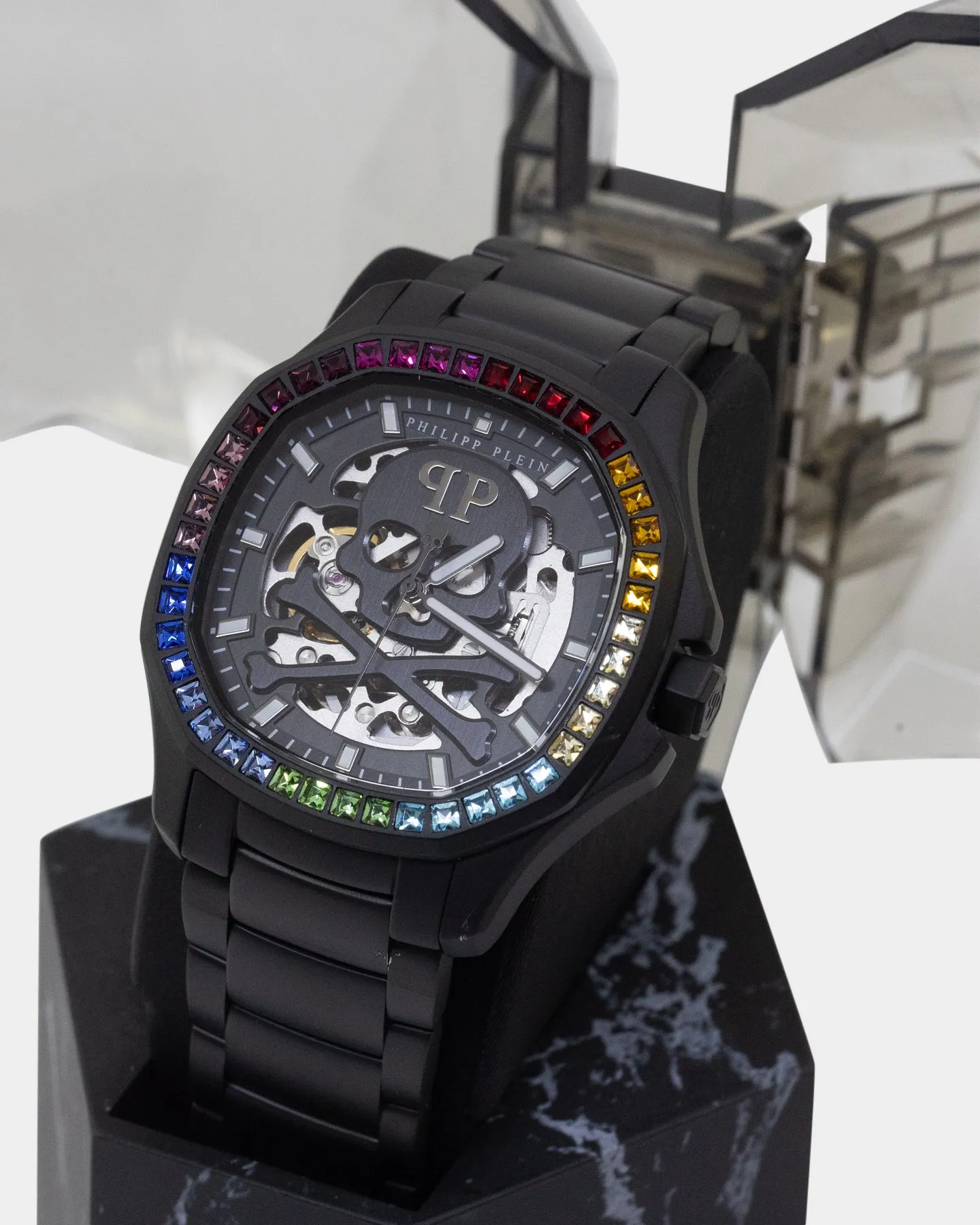 Philipp Plein $keleton $pectre Ip Yellow Gold