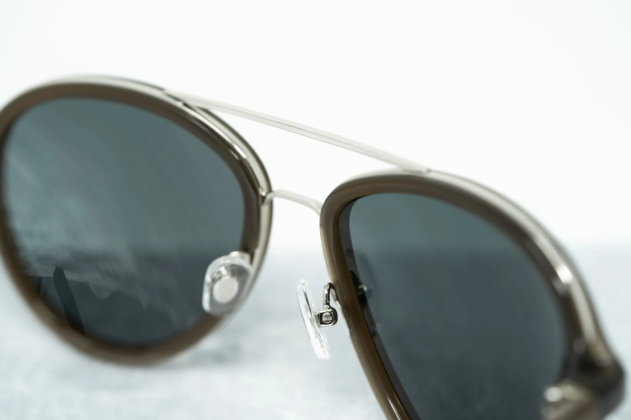 Phillip Lim Men's Sunglasses Brown and Fog Green PL16C32SUN