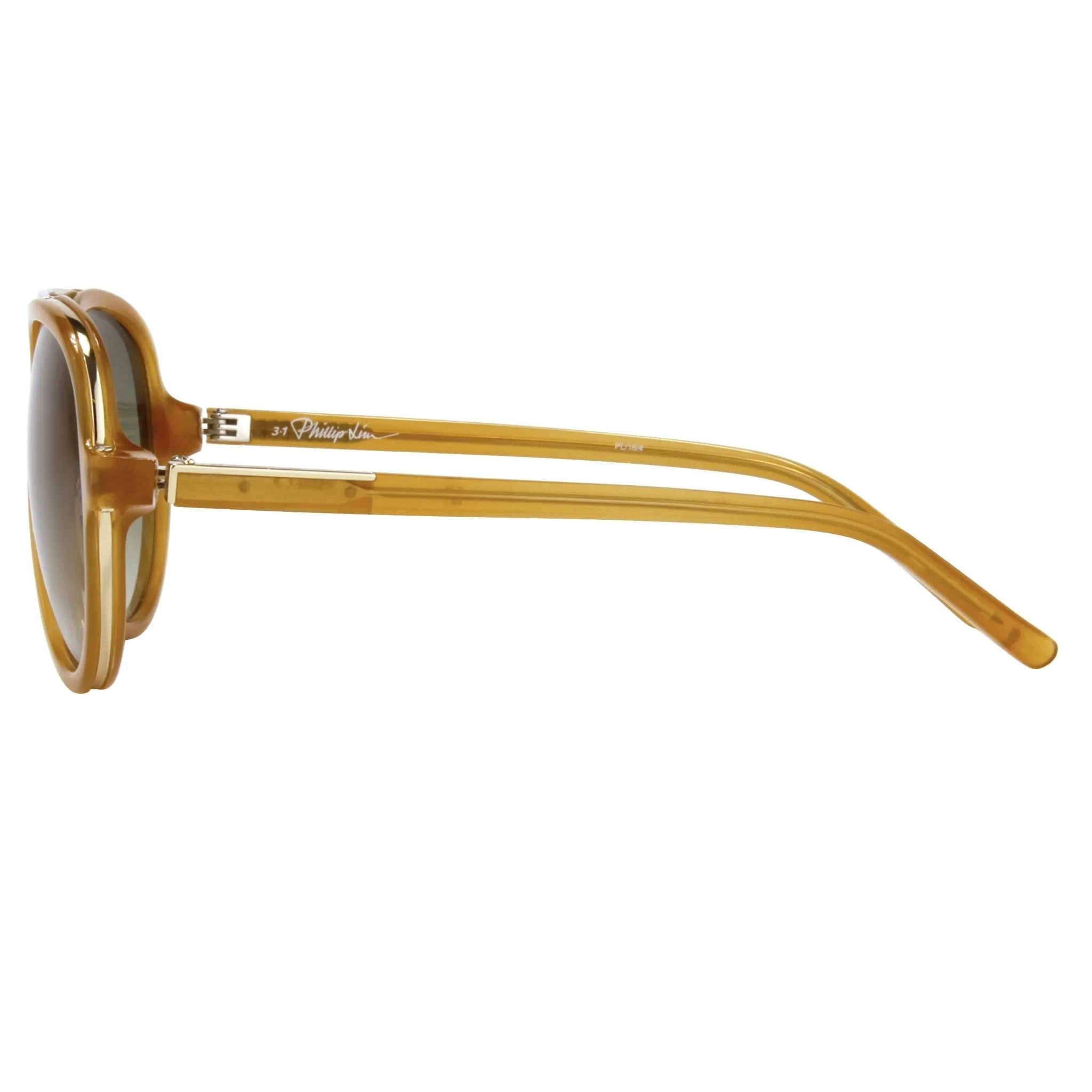 Phillip Lim Sunglasses Brown and Green