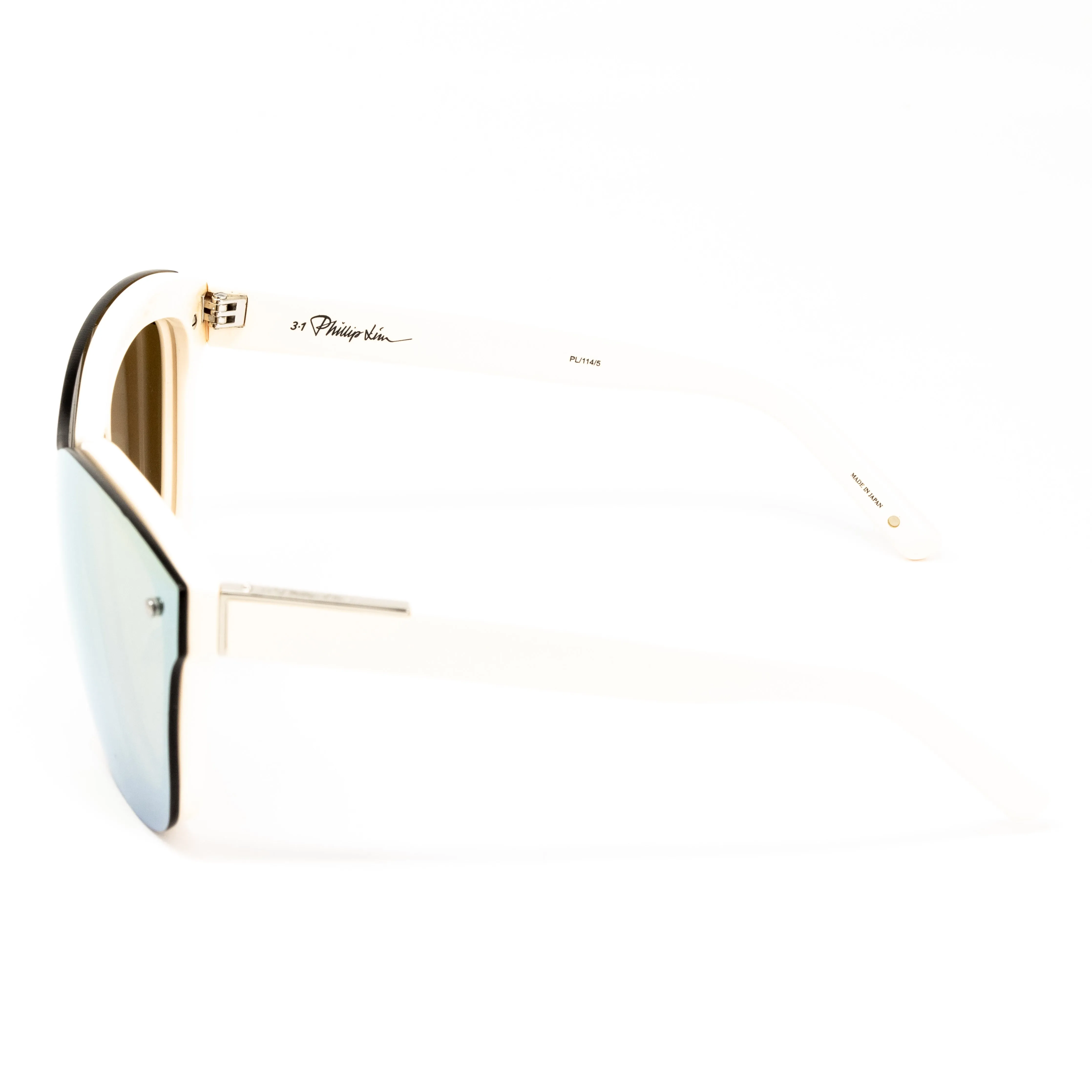 Phillip Lim x Linda Farrow White Sunglasses PL114C5SUN