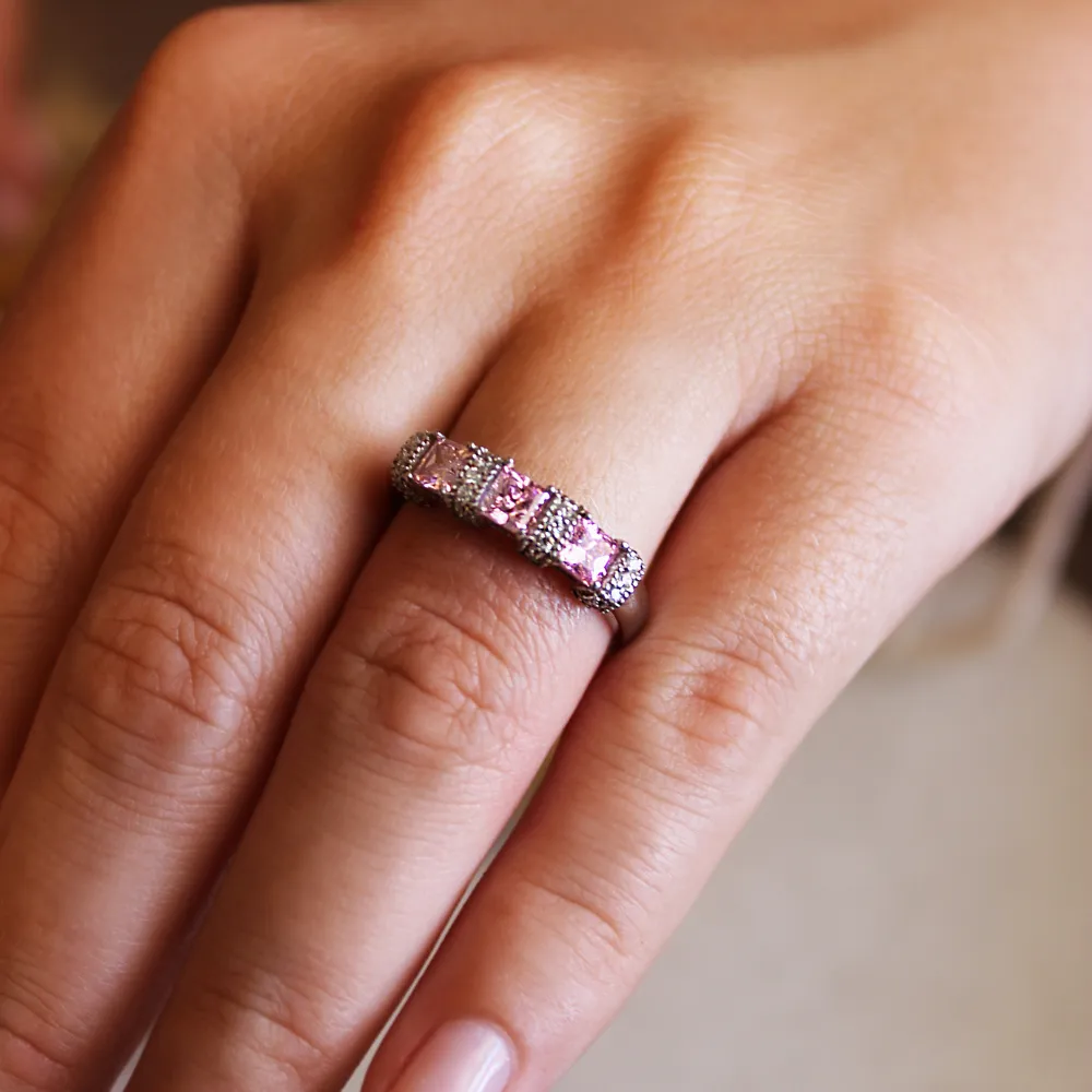 Pink Parfait Ring