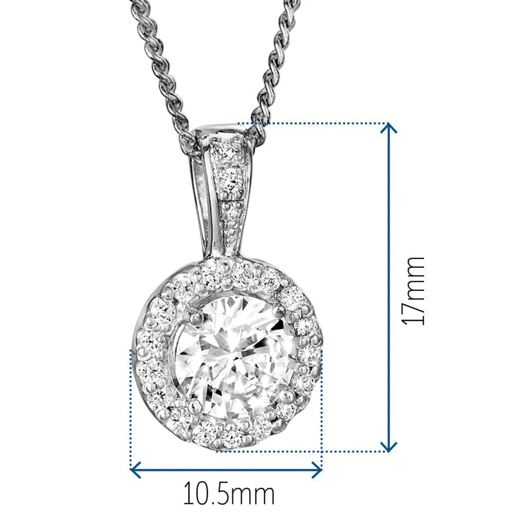 Posh Halo Pendant