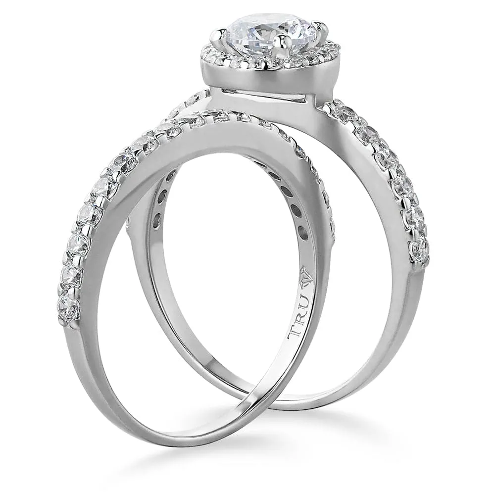 Posh Halo Ring Set