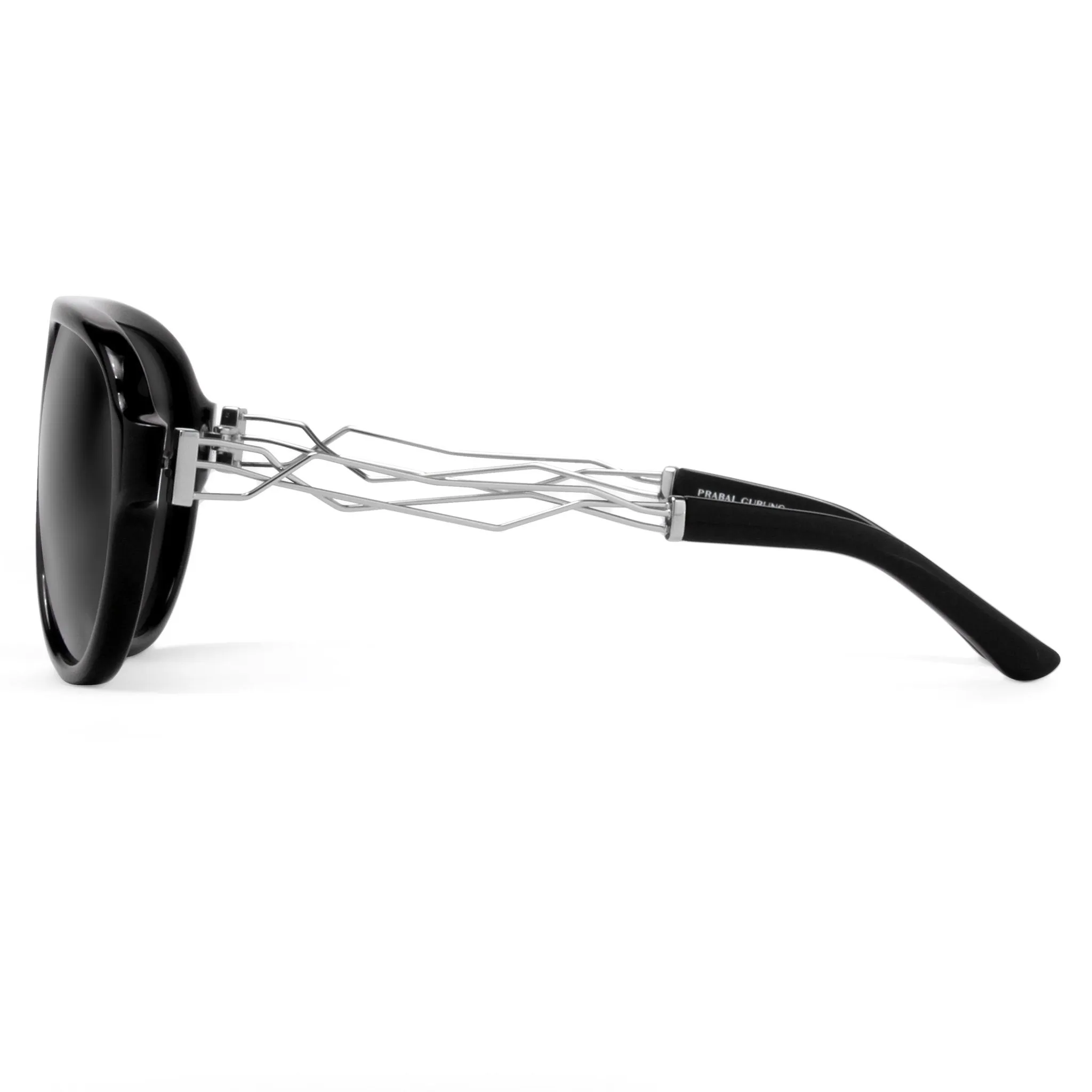 Prabal Gurung Sunglasses Black and Grey