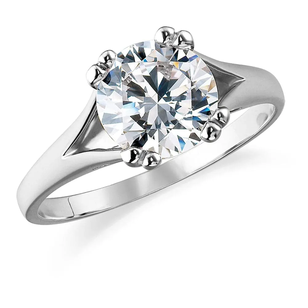 Pristine Solitaire Ring