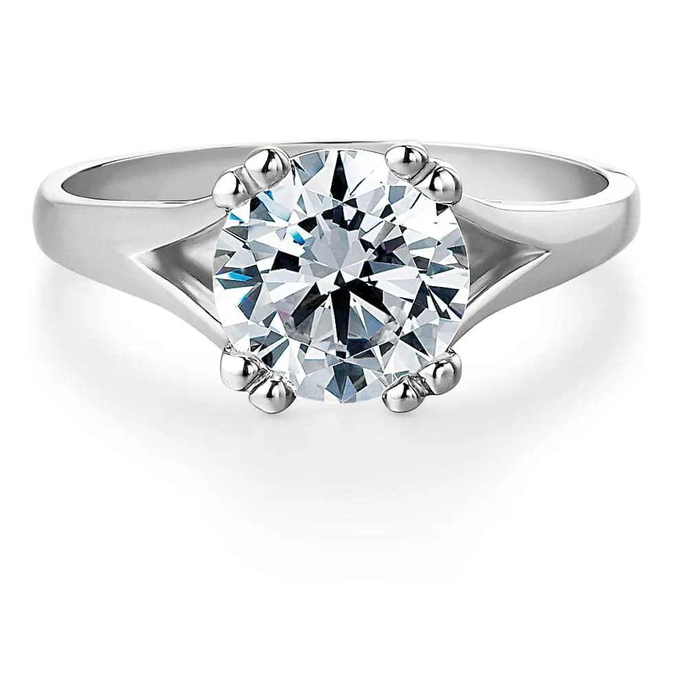 Pristine Solitaire Ring