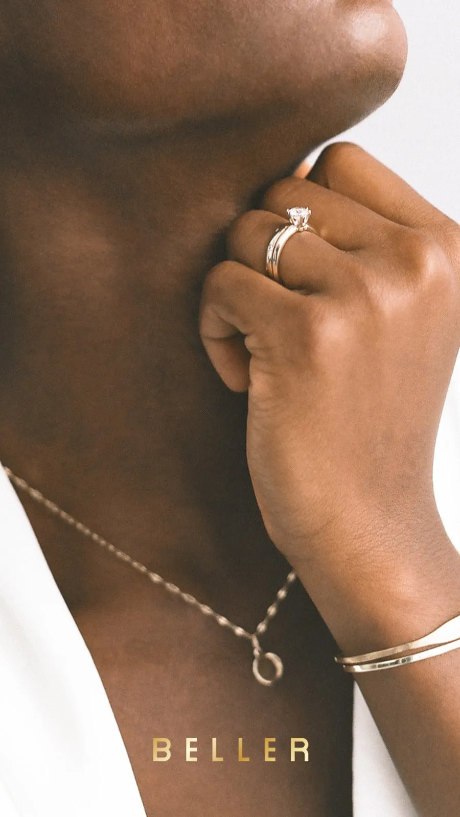 Promise N°2 18K White Gold Ring w. Diamond