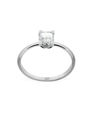 Promise N°9 18K White Gold Ring w. Diamonds