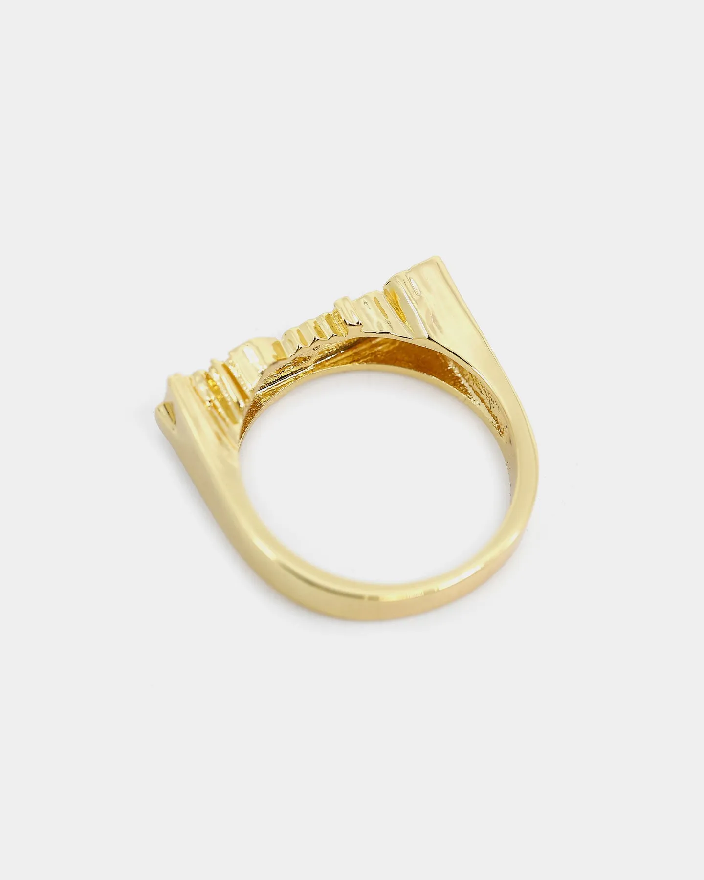 Raising Hell Women's Baby Girl Ring Gold