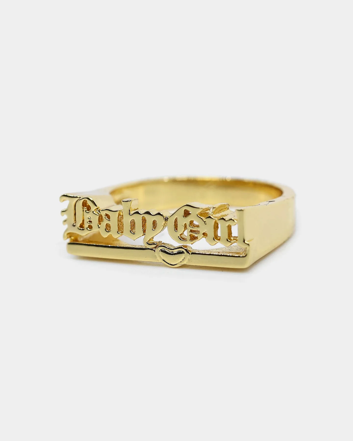 Raising Hell Women's Baby Girl Ring Gold